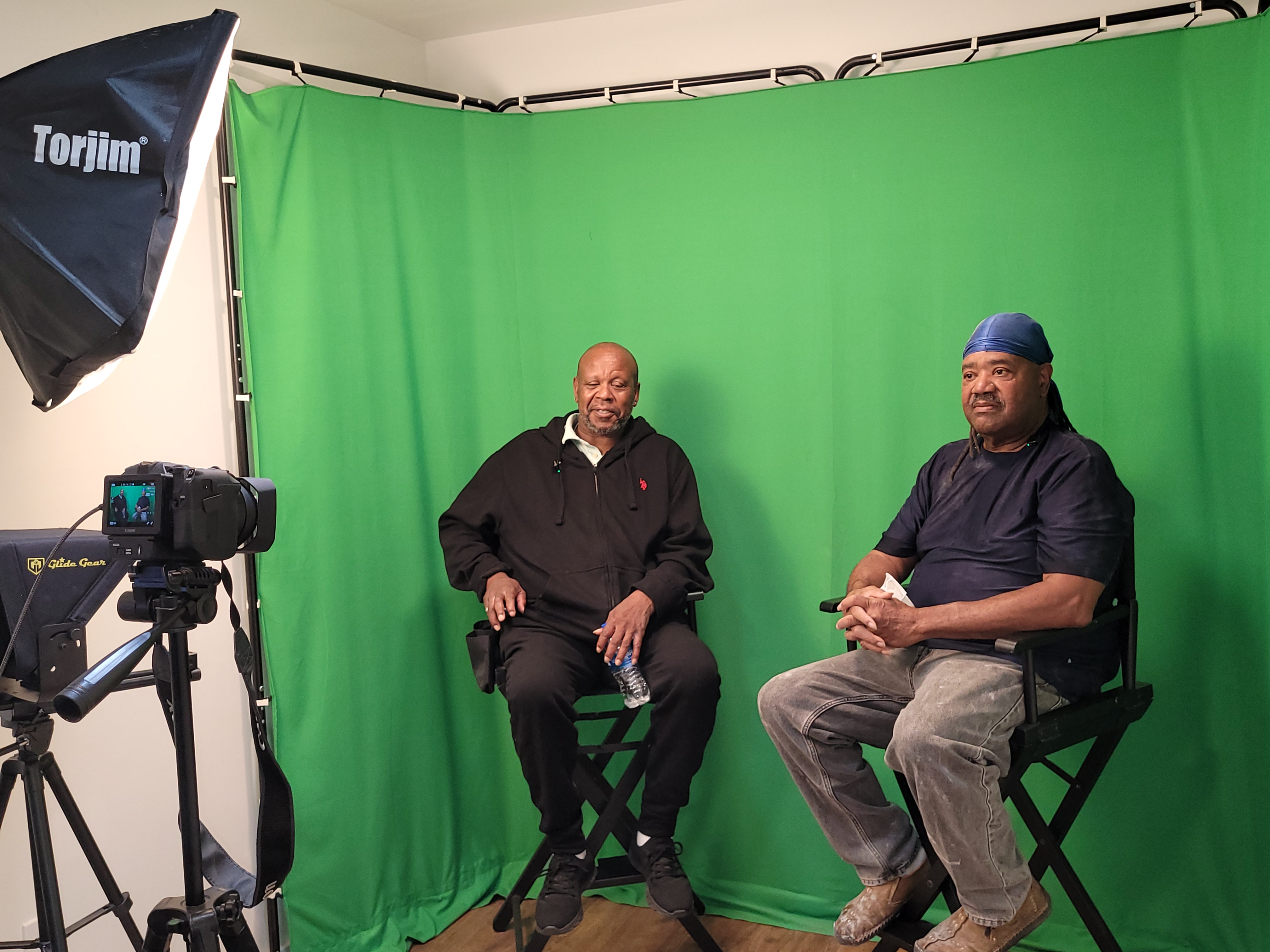 Green-screen video production